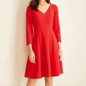 NWT Ann Taylor Size 4 Red Dress